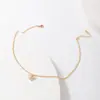 Joias Simples de Moda Transfronteiriças Liga de Zinco Borboleta Colar de Camada Única Animal Geométrico Irregular Corrente da Clavícula