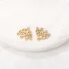 Venta al por mayor de fábrica productos semiacabados estilo retro accesorios para joyería material colgante de metal collar pulsera pendientes colgante DIY