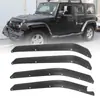 Adecuado para 07-17 Jeep Wrangler Jk Coche Original Ensanchado y Ampliado Ceja de Rueda Pequeña Guardabarros Anti-Rayones Piezas de Modificación