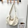 Bolsa Mensageiro Masculina de Grande Capacidade Japonesa Moda Bolsa de Ombro Leve Esportes Bolsa Mensageiro Mochila de Viagem de Lazer Bolsa de Fitness Feminina