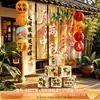 Decoração Atmosférica de Cena do Festival do Meio Outono Loja de Shopping Vitrine Evento Temático Check-In de Fotos Caixas Empilháveis Enfeites