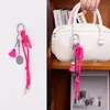 Colgante de bolso de cuerda tejida estilo deportivo, decoración de moda, colgante para bolso de viaje diario, colgante para teléfono, llavero
