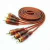 Cable de Audio 3Rca a 3Rca Tres a Tres Línea Lotus 3 a 3Av Cable de Audio Altavoz Audio