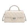 Bolso de Cadena Rombo de Alta Gama Transfronterizo para Mujer, Nuevo Bolso Cuadrado Pequeño de Estilo Coreano de Moda, Bolso de Mano Versátil, Bolso Cruzado con Temperamento