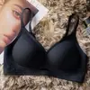 Bestseller 5517 Sujetador de Gel Suave Sin Costuras con Soporte Inalámbrico para Mujer, Espalda Hermosa, Copa Fija, Busto Pequeño, Push-Up