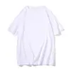 Tops Combinando Casuais Estilo Coreano para Casais, Camisetas Simples de Manga Curta Cor Sólida Tendência Verão Estilo Ins para Homens e Mulheres