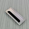 Escritorio de Oficina Escritorio para Computadora Agujero para Cables Decoración de Línea Rectangular Extra Largo Plástico Superficie con Textura de Madera Caja para Cables con Cepillo