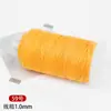 Hilo de Algodón Retorcido a Mano Estilo Xizang de 1 mm para Manualidades, Hilo para Pulseras, Cuerda para Tejer, Cuerda de Algodón Hecha a Mano para Bricolaje, Hilo para Pulseras, Cuerda Trenzada Enrollada