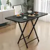 Mesa Plegable Mesa de Comedor Simple Portátil Mesa de Comedor para Hogar Apartamento de Alquiler Mesa de Comedor Multifuncional Plegable Mesa Exterior