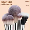Set de 30 Brochas de Maquillaje Estilo Chino Rojo Zhenghong, Set de Brochas para Sombras de Ojos, Brocha para Corrector, Brocha para Párpado Inferior, Set Completo de Herramientas