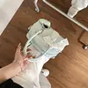 Bolsa de Mão de Renda de Primavera Bolsa Bowling para Mulheres 2026 Nova Tendência Moda Coreana Bolsa Almofada Versátil Bolsa Transversal