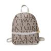 Mochila Pequeña de Comercio Exterior para Mujer 2023 Nuevo Estilo Mochila de Moda con Estampado de Letras Bolso de Hombro Único de Uso Múltiple Informal para Mujer Mochila
