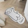 Celebridade da Internet Tapete Fofo para Quarto Infantil Quarto de Menina Tapete Longo ao Lado da Cama Sala de Estar de Casa Antiderrapante