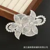 Acessórios de Joias Flor Folha de Strass Doce Moda Acessórios de Cabelo Flor Broche Sapato Bolsa Joias Artesanais DIY Acessórios Atacado