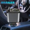 Cargador Rápido 4 en 1 para Coche con Cable de 80 cm Adaptador de Corriente Multifuncional para Coche