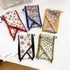 Lenço de Seda para Mulheres, Amarrar na Bolsa, Faixa de Cabelo, Fita de Seda Artificial, Acessórios de Cabelo para Atacado, Fita, Laço, Lenço Pequeno, Tira Estreita e Longa