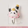 Lindo y Creativo Forma de Panda Gancho Decorativo para Habitación Infantil Sala de Estar Estudio Baño Manualidades de Resina