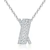 Exquisita Cadena para Clavícula de Moissanita con Colgante de Marco Cuadrado Hueco de Plata de Ley S925, Adecuado para el Uso Diario y en el Lugar de Trabajo, Collar de Joyería Plateada