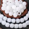 Resina Furo Grande Céu Estrelado Glitter Fino Sereia Contas Redondas Folheado a Ouro Flor de Jade Contas Cilindricas Contas Soltas Acessórios para Pulseira Colar