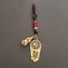 Talisman Bagua de Liga Tai Chi, Decreto do Meio-Dia, Pingente Chaveiro de Carro, Amuleto para Proteção, Ornamento