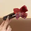 Presilhas de cabelo de flor de tricô para mulheres, tamanho grande, adequadas para outono e inverno, presilhas bico de pato, presilhas tubarão, uma alternativa segura para grampos de cabelo comuns, acessórios de cabelo