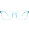 Gafas retro de lente plana para hombre y mujer con filtro de luz azul y protección ultravioleta, montura cuadrada con remaches, gafas para ordenador, gafas protectoras