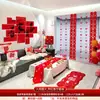 Conjunto de Decoração para Quarto de Casamento, Cabeceira de Cama de Casamento com Palavras Felizes, Decoração de Parede de Fundo para Atmosfera de Quarto Novo de Casamento
