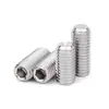 En Stock Tornillos prisioneros de hexágono interior Din916-Gb80 M2-M12 Acero inoxidable 304 Tornillos prisioneros Tornillos de máquina