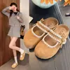 Nuevos Zapatos de Exterior para Mujer Primavera 2024, sin Cordones, que Aumentan la Altura, Mocasines Cerrados Estilo Birkenstock de Suela Gruesa
