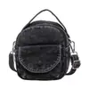 Bolso de mezclilla estilo coreano transfronterizo nuevo modelo 2026 bolso de un solo hombro cruzado bolso de mano cuadrado pequeño moderno bolso de alta gama para teléfono móvil