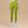 Mallas de Fitness para Correr Levanta Glúteos de Cintura Alta Control de Abdomen Elásticas Deportivas Ajustadas Pantalones de Yoga Gris-Morado para Mujer