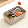 Lonchera estilo japonés para oficinistas, apta para microondas, con compartimentos, lonchera reductora de grasa, vaso para agua, vaso para sopa, lonchera para frutas