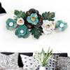 Estilo Nórdico Ferro Forjado Decoração de Flores para Pendurar na Parede Decoração de Parede de Fundo Decoração para Pendurar no Corredor Estudo Moderno Simples Pingente