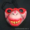 Máscara de payaso de media cara máscara divertida máscara de látex de media cara actuación de danza vestido máscara de truco al por mayor