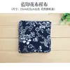 Tela Calico Azul Hecha a Mano Estilo Étnico Mantel Tela de Algodón Batik Tela Estampada y Teñida de Porcelana Azul y Blanca Tela para Ropa