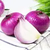 Cebollas de Piel Morada de Shandong Frescas 2.5 kg Frutas y Verduras para Comer Crudas, Cebollas Redondas Dulces, Productos de Temporada de la Granja para Comer Crudos