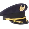 Gorra de Capitán Personalizada de Fábrica Air China Sombrero de Ala Ancha Sombrero de Piloto para Hombres y Mujeres