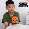 Lanterna de Abóbora Atacado Barril de Abóbora de Halloween Pote de Doces Infantil Lanterna Portátil Suprimentos para Festival de Lanternas Adereços para Apresentação de Jardim de Infância