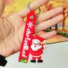 Nuevo Llavero Femenino Lindo Muñeco de Nieve Anciano Muñeca Colgante para Mochila Escolar Masculina Pareja Fábrica Colgante de Árbol de Navidad Dibujos Animados