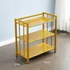 Suporte de Vegetais em Ferro para Restaurante de Hot Pot, Prateleira de Armazenamento Simples de Cozinha em Camadas, Suporte para Ingredientes, Uso Comercial