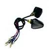Luz de Giro Triangular 12V/48V Señalador de Giro Secuencial para Motocicleta Luz de Giro Diurna Led de Reemplazo