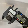 Cabaça com mantra de seis caracteres em forma de estrela de madeira de águia-de-odor Acessório de conta budista DIY para paz e alegria