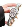 Adequado para Pulseira Apple Watch S10 Fivela Irregular de Borboleta de Metal Pulseira de Relógio Iwatchs11/12