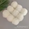 Bolas de Piel de Zorro Real Transfronterizas para Sombreros DIY Ropa de Otoño e Invierno Bolsas Accesorios Decoraciones Accesorios Bolas de Felpa Coloridas