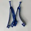 Acessórios de chinelo de renda de cinco pontas, prendedor de dedo do pé de cinco furos, acessórios redondos de PVC para chinelo