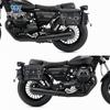 Coche muscular Wolf adecuado para motocicleta Guz V9 bolsa lateral bolsa lateral caja lateral retro modificación bolsa para casco impermeable liberación rápida especial