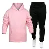 Conjunto deportivo de dos piezas para hombre, nuevo de primavera y otoño, estilo moderno, sudadera con capucha tipo jersey, ropa deportiva para hombre