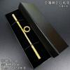 Sun Wukong Ruyi Bastão Dourado Arma de Liga Decoração Anel Qiankun Periférico de Metal Brinquedo Infantil Artesanato Caixa de Presente