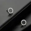 Aretes Galaxia Transfronterizos para Hombre, Modernos, a la Moda, Lujo Ligero, Gama Alta, Versátiles, Minimalistas, de Nicho, Aretes con Diseño Único para Mujer