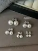 Brincos de Pérola Prata de Lei S999 Família S para Mulheres 2025 Seu Estilo Quente Luxo Acessível Brincos Atmosféricos de Alta Qualidade Brincos